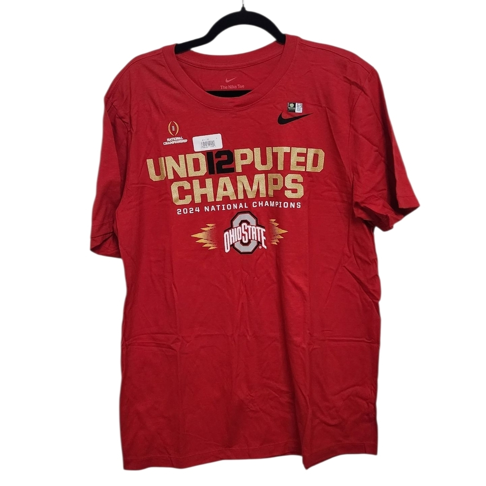 Nike Red Undisputed Champs Short Sleeve Tee